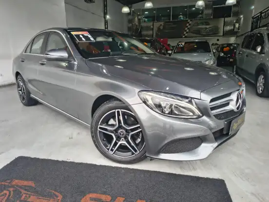 MERCEDES-BENZ-C 180-1.6 CGI 16V TURBO FLEX 4P AUTOMÁTICO MERCEDES-BENZ-C 180-2017