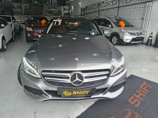 MERCEDES-BENZ-C 180-1.6 CGI 16V TURBO FLEX 4P AUTOMÁTICO MERCEDES-BENZ-C 180-2017