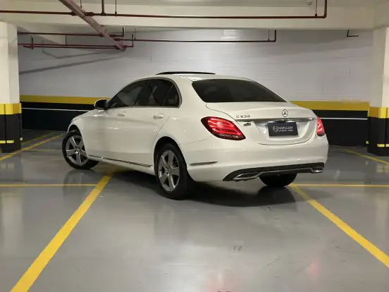 MERCEDES-BENZ-C 180-1.6 CGI AVANTGARDE 16V TURBO GASOLINA 4P AUTOMÁTICO MERCEDES-BENZ-C 180-2014