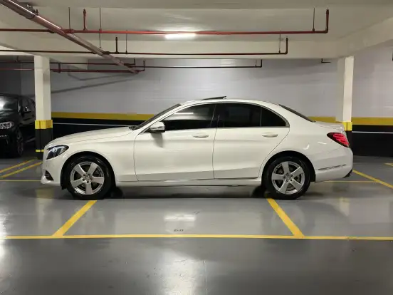 MERCEDES-BENZ-C 180-1.6 CGI AVANTGARDE 16V TURBO GASOLINA 4P AUTOMÁTICO MERCEDES-BENZ-C 180-2014