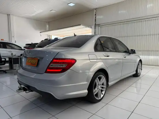 MERCEDES-BENZ-C 180-1.6 CGI SPORT 16V TURBO GASOLINA 4P AUTOMÁTICO MERCEDES-BENZ-C 180-2013