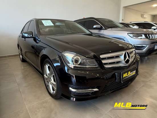 MERCEDES-BENZ-C 180-1.6 CGI SPORT 16V TURBO GASOLINA 4P AUTOMÁTICO MERCEDES-BENZ-C 180-2014
