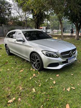 MERCEDES-BENZ-C 180-1.6 CGI ESTATE AVANTGARDE 16V TURBO GASOLINA 4P AUTOMÁTICO MERCEDES-BENZ-C 180-2015