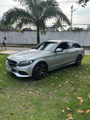 MERCEDES-BENZ-C 180-1.6 CGI ESTATE AVANTGARDE 16V TURBO GASOLINA 4P AUTOMÁTICO MERCEDES-BENZ-C 180-2015