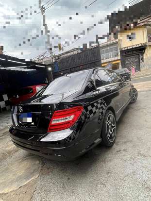 MERCEDES-BENZ-C 200-1.8 CGI AVANTGARDE 16V GASOLINA 4P AUTOMÁTICO MERCEDES-BENZ-C 200-2013
