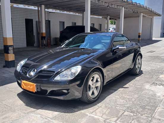 MERCEDES-BENZ-SLK 200-1.8 16V KOMPRESSOR GASOLINA AUTOMÁTICO MERCEDES-BENZ-SLK 200-2007