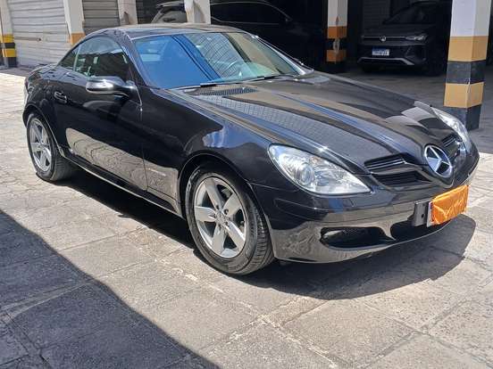 MERCEDES-BENZ-SLK 200-1.8 16V KOMPRESSOR GASOLINA AUTOMÁTICO MERCEDES-BENZ-SLK 200-2007