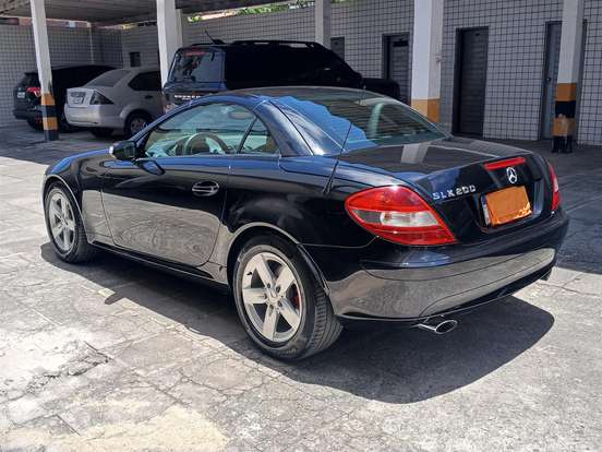 MERCEDES-BENZ-SLK 200-1.8 16V KOMPRESSOR GASOLINA AUTOMÁTICO MERCEDES-BENZ-SLK 200-2007