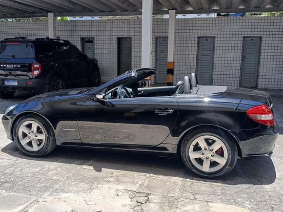 MERCEDES-BENZ-SLK 200-1.8 16V KOMPRESSOR GASOLINA AUTOMÁTICO MERCEDES-BENZ-SLK 200-2007