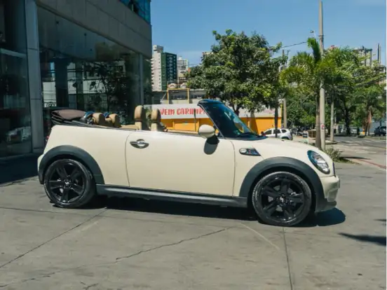 MINI-COOPER-1.6 JOHN COOPER WORKS CABRIO 16V GASOLINA 2P AUTOMÁTICO MINI-COOPER-2010