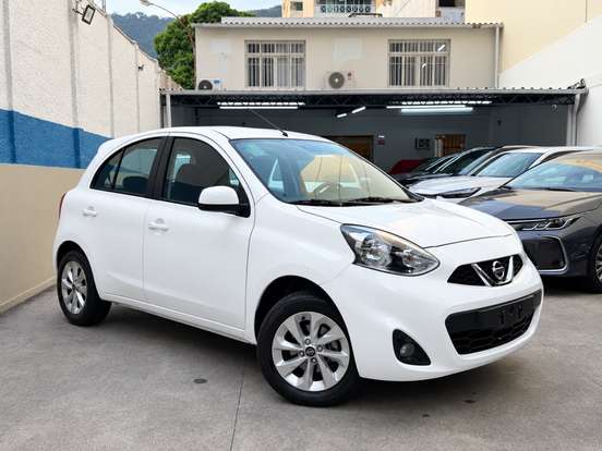 NISSAN-MARCH-1.6 SV 16V FLEX 4P MANUAL NISSAN-MARCH-2018