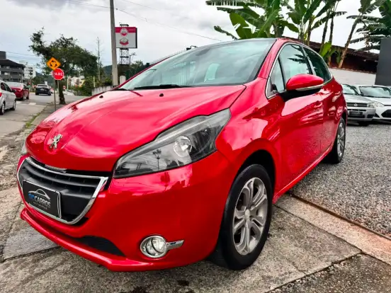 PEUGEOT-208-1.6 GRIFFE 16V FLEX 4P AUTOMÁTICO PEUGEOT-208-2014