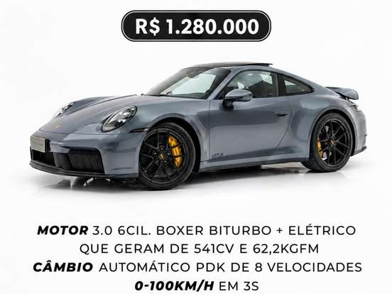 PORSCHE-911-3.6 24V H6 T-HYBRID CARRERA GTS PDK PORSCHE-911-2025