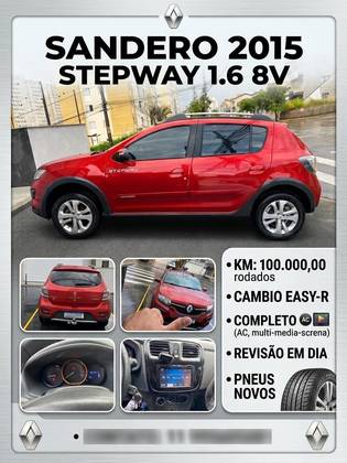 RENAULT SANDERO 1.6 STEPWAY 8V FLEX 4P AUTOMATIZADO