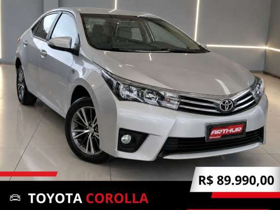 TOYOTA-COROLLA-2.0 XEI 16V FLEX 4P AUTOMÁTICO TOYOTA-COROLLA-2015