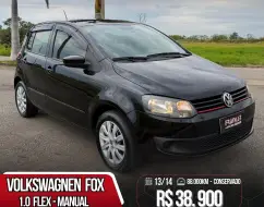 VOLKSWAGEN FOX 1.0 MI 8V FLEX 4P MANUAL VOLKSWAGEN FOX 1.0 MI 8V FLEX 4P MANUAL