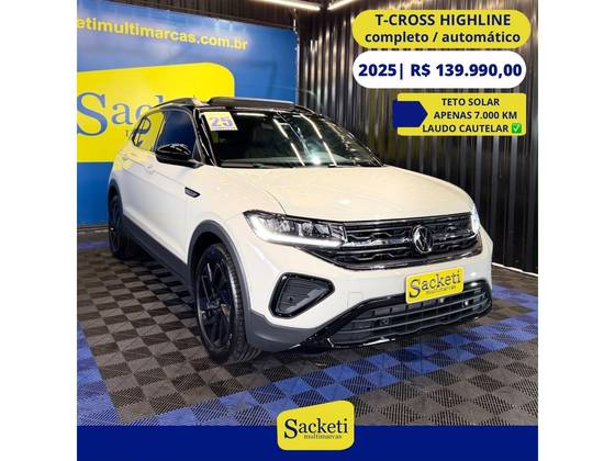 VOLKSWAGEN T-CROSS 1.4 250 TSI TOTAL FLEX HIGHLINE AUTOMÁTICO