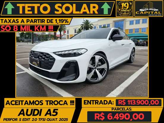 AUDI-A5-2.0 TFSI GASOLINA PERFORMANCE S EDITION QUATTRO S TRONIC AUDI-A5-2025