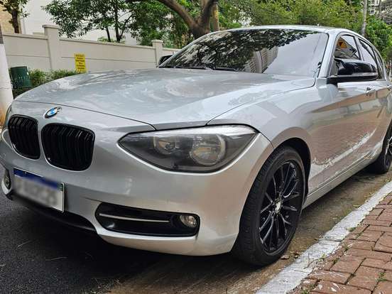 BMW-118i-1.6 SPORT GP 16V TURBO GASOLINA 4P AUTOMÁTICO BMW-118i-2012
