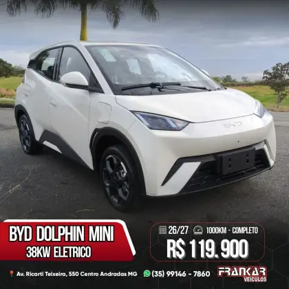 BYD DOLPHIN MINI 38 KW ELÉTRICO GS