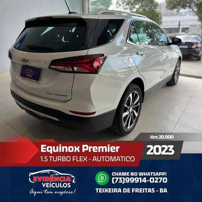 CHEVROLET-EQUINOX-1.5 16V TURBO GASOLINA PREMIER AWD AUTOMÁTICO CHEVROLET-EQUINOX-2022