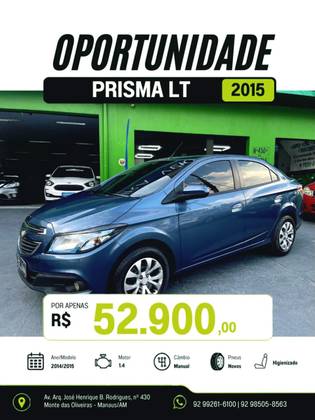 CHEVROLET PRISMA 1.4 MPFI LT 8V FLEX 4P MANUAL