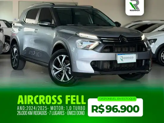 CITROËN-C3 AIRCROSS-1.0 TURBO 200 FLEX FEEL 7L CVT CITROËN-C3 AIRCROSS-2024