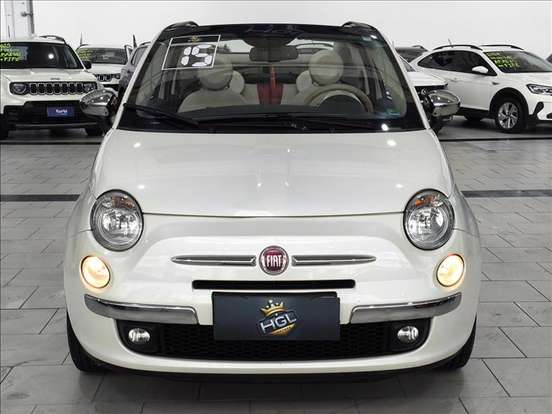 FIAT-500-1.4 CABRIO 8V FLEX 2P AUTOMATIZADO FIAT-500-2015