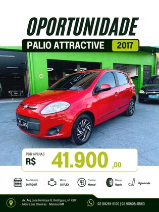 FIAT PALIO 1.0 MPI ATTRACTIVE 8V FLEX 4P MANUAL