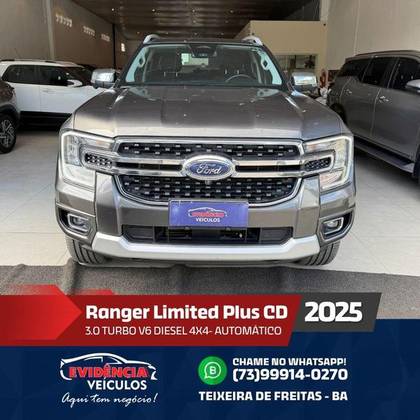FORD RANGER 2.0 TURBO DIESEL CD BLACK 4X2 AUTOMÁTICO