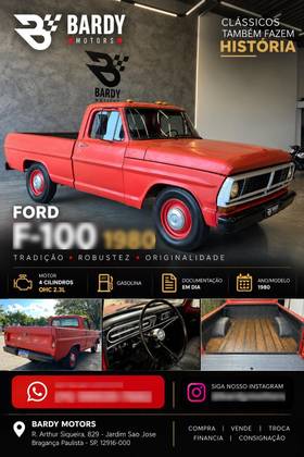 Ford F-100 2.3 Super Gasolina 2P Manual