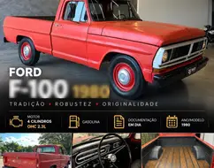 FORD F-100 2.3 SUPER GASOLINA 2P MANUAL FORD F-100 2.3 SUPER GASOLINA 2P MANUAL