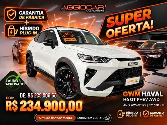 GWM-HAVAL H6 GT-1.5 PHEV AWD E-TRACTION GWM-HAVAL H6 GT-2024