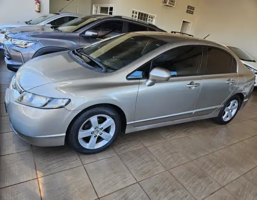 HONDA-CIVIC-1.8 LXS 16V FLEX 4P AUTOMÁTICO HONDA-CIVIC-2007