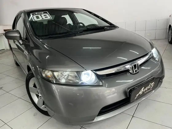 HONDA CIVIC 1.8 LXS 16V FLEX 4P AUTOMÁTICO