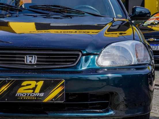 HONDA-CIVIC-1.6 EX 16V GASOLINA 4P AUTOMÁTICO HONDA-CIVIC-1998