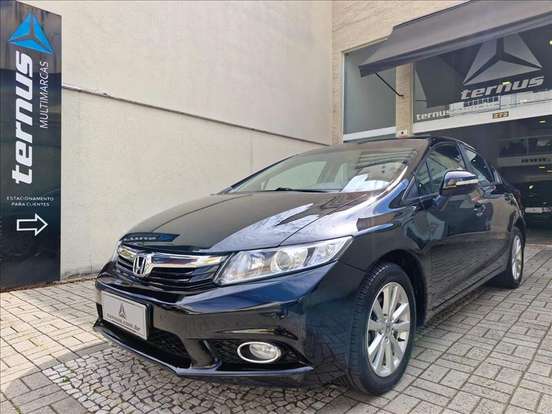 HONDA-CIVIC-2.0 LXR 16V FLEX 4P AUTOMÁTICO HONDA-CIVIC-2013