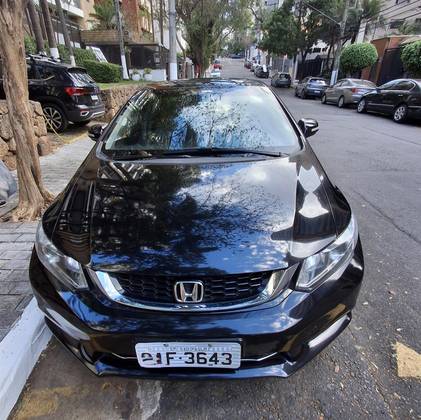 HONDA CIVIC 2.0 LXR 16V FLEX 4P AUTOMÁTICO