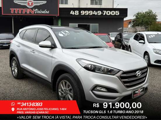 HYUNDAI-TUCSON-1.6 16V T-GDI GASOLINA GLS ECOSHIFT HYUNDAI-TUCSON-2017