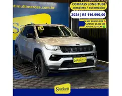 JEEP COMPASS 1.3 T270 TURBO FLEX LONGITUDE AT6 JEEP COMPASS 1.3 T270 TURBO FLEX LONGITUDE AT6
