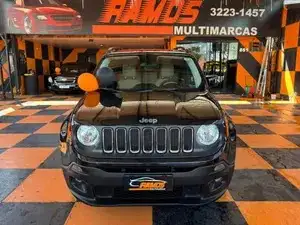 JEEP-RENEGADE-1.8 16V FLEX LONGITUDE 4P AUTOMÁTICO JEEP-RENEGADE-2016