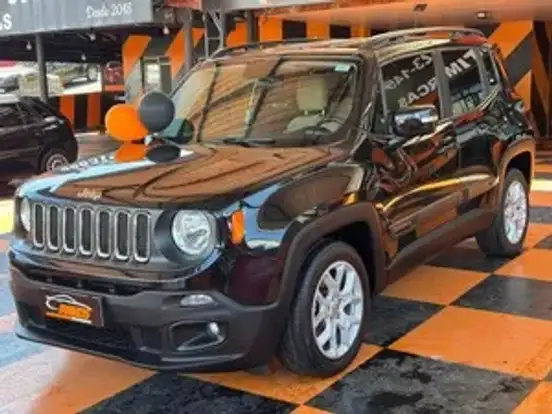 JEEP-RENEGADE-1.8 16V FLEX LONGITUDE 4P AUTOMÁTICO JEEP-RENEGADE-2016