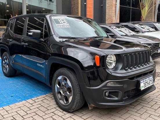 JEEP-RENEGADE-1.8 16V FLEX 4P AUTOMÁTICO JEEP-RENEGADE-2018