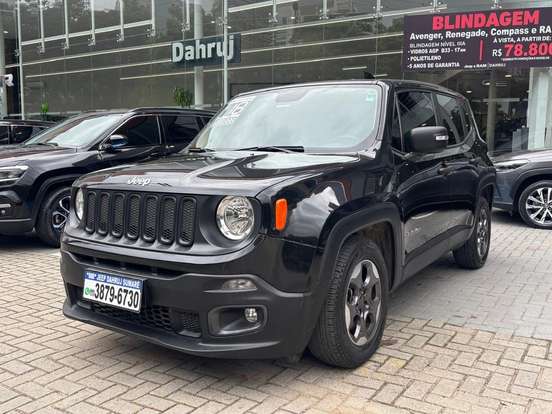 JEEP-RENEGADE-1.8 16V FLEX 4P AUTOMÁTICO JEEP-RENEGADE-2018