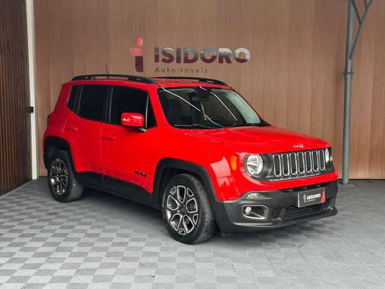 JEEP-RENEGADE-1.8 16V FLEX LONGITUDE 4P AUTOMÁTICO JEEP-RENEGADE-2018