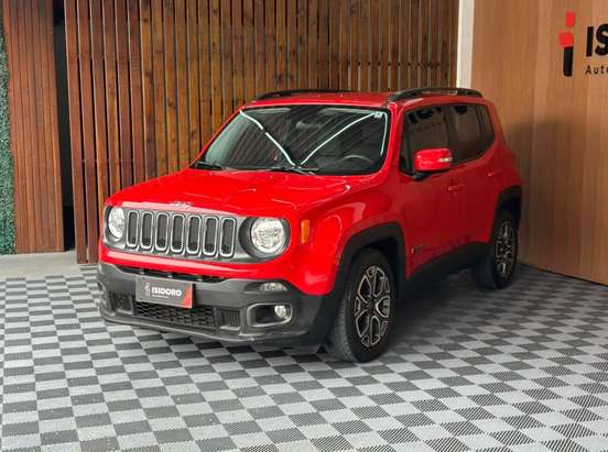 JEEP-RENEGADE-1.8 16V FLEX LONGITUDE 4P AUTOMÁTICO JEEP-RENEGADE-2018