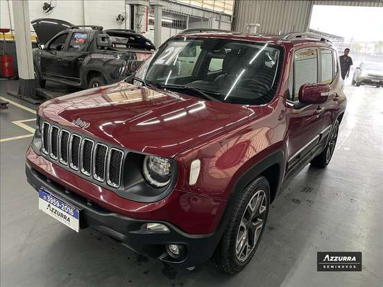 JEEP-RENEGADE-1.8 16V FLEX LONGITUDE 4P AUTOMÁTICO JEEP-RENEGADE-2021