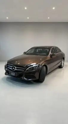 MERCEDES-BENZ-C 180-1.6 CGI 16V TURBO FLEX 4P AUTOMÁTICO MERCEDES-BENZ-C 180-2017