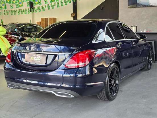 MERCEDES-BENZ-C 180-1.6 CGI 16V TURBO GASOLINA 4P AUTOMÁTICO MERCEDES-BENZ-C 180-2015