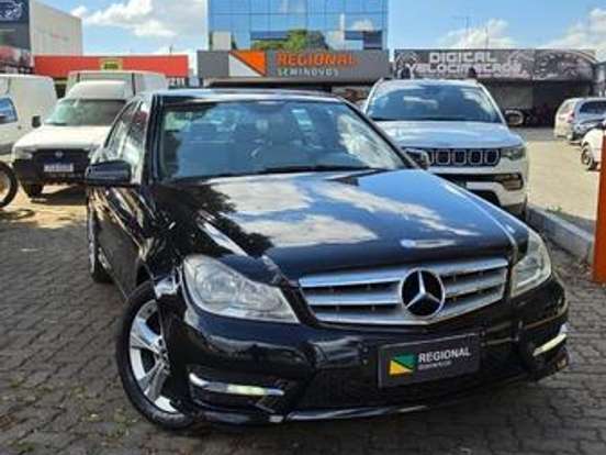 MERCEDES-BENZ-C 180-1.6 CGI SPORT 16V TURBO GASOLINA 4P AUTOMÁTICO MERCEDES-BENZ-C 180-2013